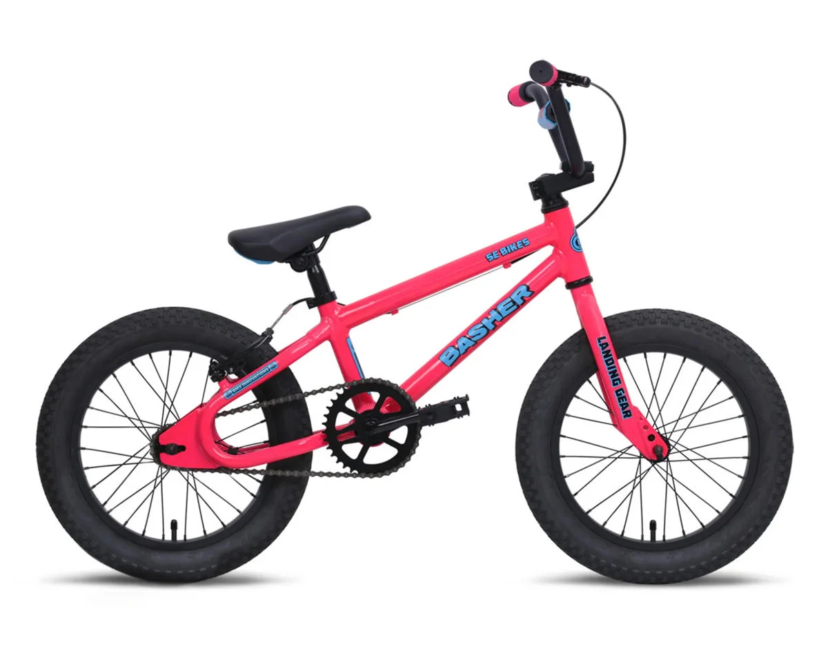 SE Bikes Basher 16" BMX Bike (15" Toptube) (Pink Power)